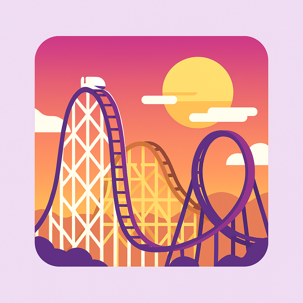 Our roller coaster tour group